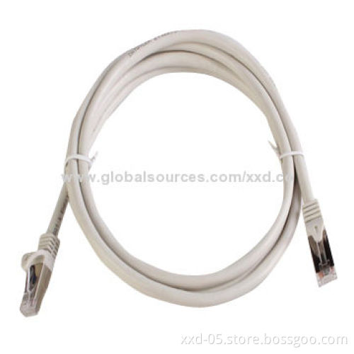 Cat5e Patch Cable, PVC or PE Jacket, HD-PE Insulation